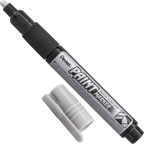 Pentel Paint Markers, Medium Bullet Point, Assorted Ink (DEFGKNPSV) 9-pk - MMP20BP9M in Saudi Arabia