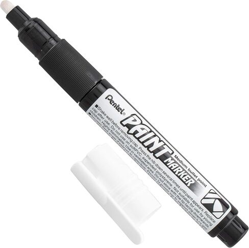 Pentel Paint Markers, Medium Bullet Point, Assorted Ink (DEFGKNPSV) 9-pk - MMP20BP9M in Saudi Arabia