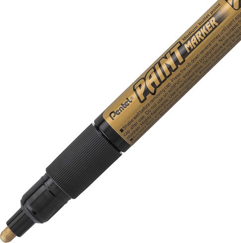 Pentel Paint Markers, Medium Bullet Point, Assorted Ink (DEFGKNPSV) 9-pk - MMP20BP9M in Saudi Arabia