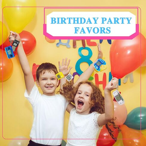 48 Pack Mini Video Game Party Favors Video Game Keychain Handheld Video Game Key Chain for Kids Goddie Bag Fillers in Saudi Arabia