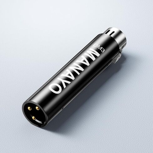 In-line Microphone Pream, Mic Booster Preamplifier for Dynamic and Passive Ribbon Microphones (Black) in Kuwait