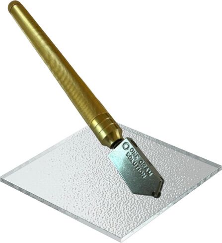 ONEGRAMSOLUTION Oil-Feed Glass Cutter 308BH Heavy-Duty Aluminum Body and Tungsten Carbide Wheel for Glass Thickness Ranging 8mm to 19mm in Saudi Arabia