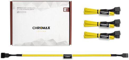 Noctua NA-SEC1, 4-Pin Extension Cables (30cm, Black) in Kuwait