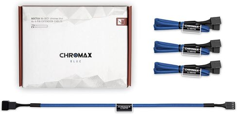 Noctua NA-SEC1, 4-Pin Extension Cables (30cm, Black) in Kuwait