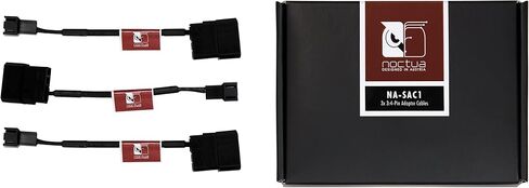 Noctua NA-SEC1, 4-Pin Extension Cables (30cm, Black) in Kuwait