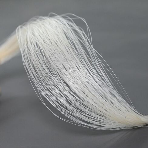 2 Hanks Black Mongolian Horse Hair for Cello Bows 31'' Cello Bow Hair Replacement kit in Kuwait