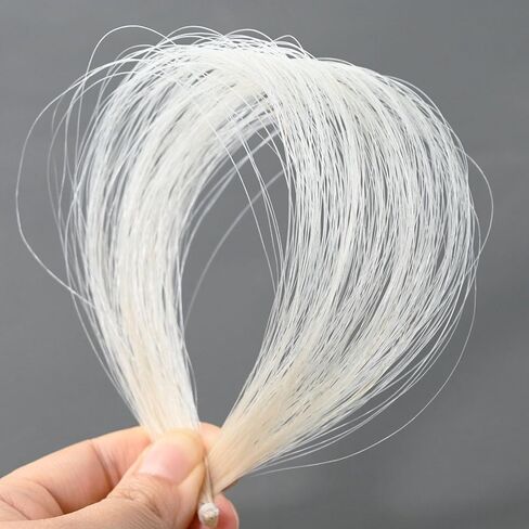 2 Hanks Black Mongolian Horse Hair for Cello Bows 31'' Cello Bow Hair Replacement kit in Kuwait