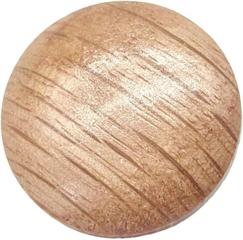 20pc Natural Wood Buttons with Shank Round Buttons DIY Craft Sewing Button 18mm in Saudi Arabia