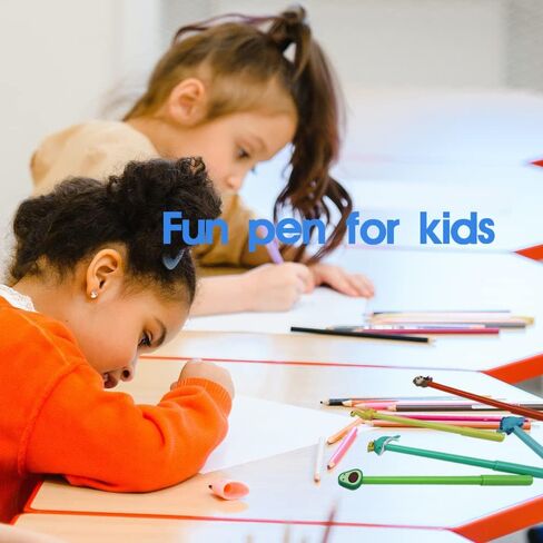 22Pcs Fun Animal Gel Pens for Kids Student School Office Teacher in Saudi Arabia