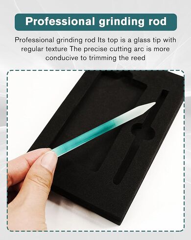 أداة إعادة تشكيل القصب الزجاجي، ملحقات الساكسفون، مجموعة أدوات إصلاح أداة تشذيب قصب الساكسفون in Kuwait