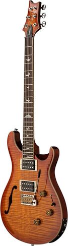 PRS SE Custom 24 Semi-Hollow Piezo, Orange Tiger with Bag in Kuwait