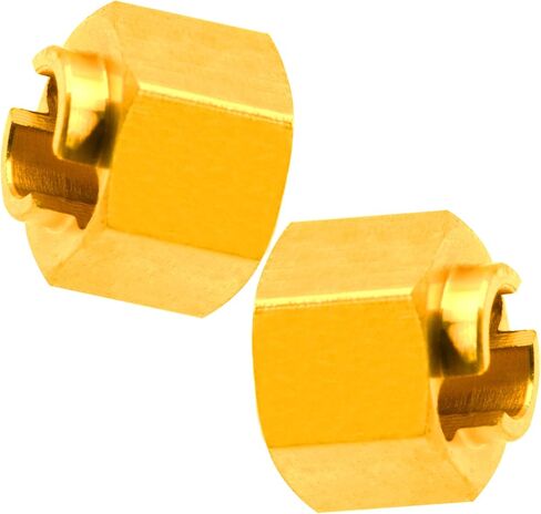 ShareGoo 7mm Brass Wheel Hex Hubs Hex Extenders Adapter 4/5/6mm Compatible with TRX4M Bronco Defender 1/18 RC Crawler Car (6mm) in Saudi Arabia