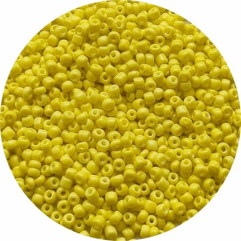 1000pcs 3 مم حبات زجاجية لصنع المجوهرات ، حبات بذرة الزجاج حبات الحرف للأساور DIY تزود الصداقة الصداقة التي تصنعها (White-3mm-1000pcs) in Kuwait