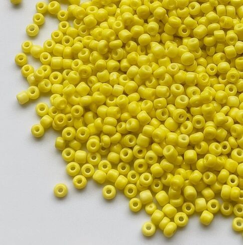 1000pcs 3 مم حبات زجاجية لصنع المجوهرات ، حبات بذرة الزجاج حبات الحرف للأساور DIY تزود الصداقة الصداقة التي تصنعها (White-3mm-1000pcs) in Kuwait