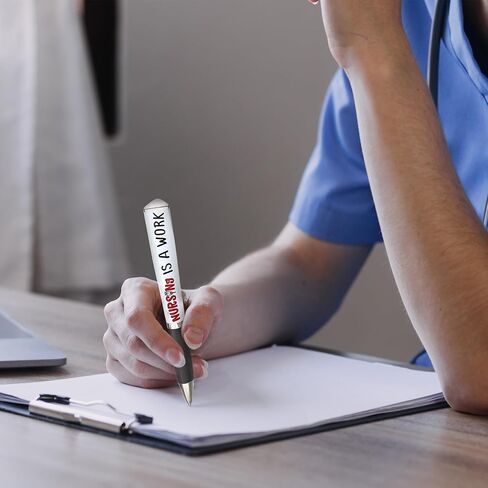 ممرضة الأسبوع هدية قلم الحبر (قلم واحد ، 3 جوانب مع مقطع) هدايا الأسبوع للممرضات ، هدايا مضحكة للممرضات - أقلام الممرضات ، هدايا ممرضة مثالية للنساء - هدايا باردة للممرضات هدايا ممرضة مضحكة ، هدايا الممرضات in Kuwait