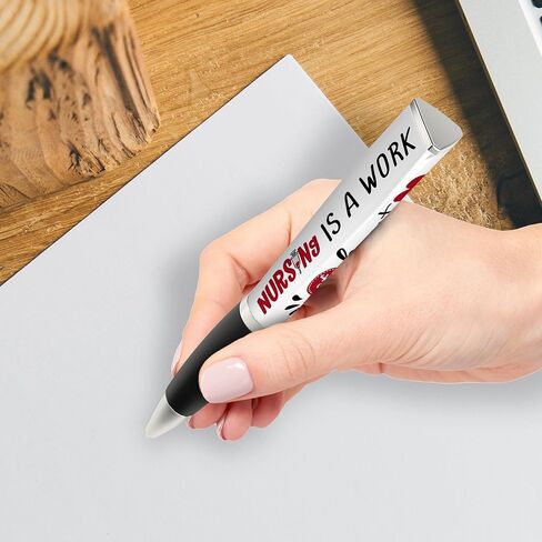 ممرضة الأسبوع هدية قلم الحبر (قلم واحد ، 3 جوانب مع مقطع) هدايا الأسبوع للممرضات ، هدايا مضحكة للممرضات - أقلام الممرضات ، هدايا ممرضة مثالية للنساء - هدايا باردة للممرضات هدايا ممرضة مضحكة ، هدايا الممرضات in Kuwait