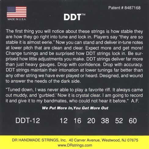 DR Strings DDT Electric Guitar Strings (DDT-13) in Kuwait