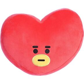 Aurora® Lovable BT21 Tata محشو بالحيوان - المرح القابل للتحصيل - جاذبية مبهجة - أحمر 14 بوصة