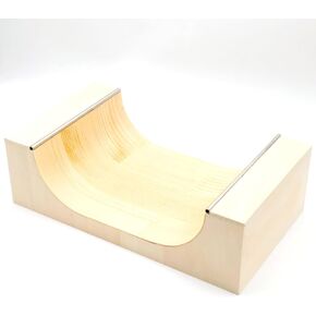 Wooden Fingerboard Half Pipe Ramp Handmade Pro Obstacles