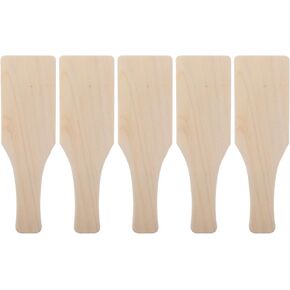 ANNEOME 5PCS Pottery Painting Painting Board Wooden Clay Board for DIY النحت المصنوع يدويًا ملحقات الفخار المتينة للحرف الإبداعية الحاضرة للفنانين