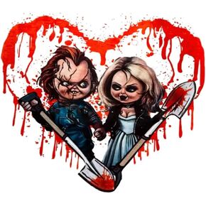 1Sheet من Halloween Bride ، فيلم رعب ، فيلم مخيف النقل للحرارة للملابس DIY. ، CDTY001
