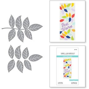 يموت Spellbinders Sprig Leagy Sprig المحفور والمعادن