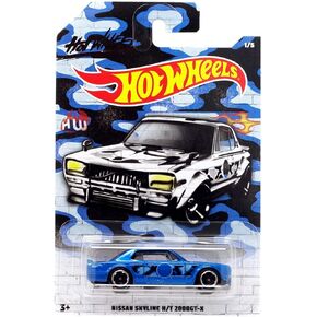 Hot Wheels 2020 Camouflage Series 1/5 Blue Nissan Skyline H/T 2000GT-X
