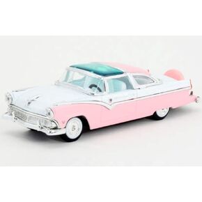 1955 Crown Victoria Pink and White 1/43 Diecast Model Car 94202pk