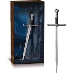 Long Sword Building Block Set - Medieval Fantasy Knight's Sword Model That Compatibled with Lego Lord of The Rings, Perfect for Display, Collecting, and Gifting, Ideal for Adults and Teens