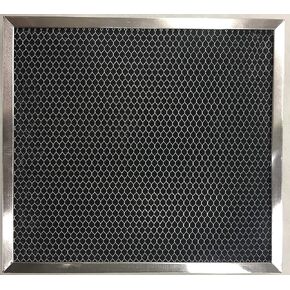 Aluminum and Activated Carbon Range Hood Filter - 8 x 9 1/2 x 5/16 - 2 Pack in Saudi Arabia