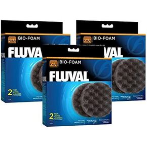Fluval (6 Pack) FX5/FX6 Bio-Foam (3 Packages with 2 Inserts Each)