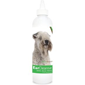 Healthy Breeds Soft Coated Wheaten Terrier Ear Cleanse with Aloe Vera Cucumber Melon 8 oz