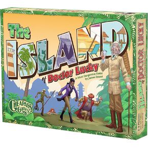 Cheapass Games: The Island of Doctor Lucky, Strategy Board Game, Simple Family Game, 40 Minute Play Time, 2 to 8 Players, For Ages 12 and up
