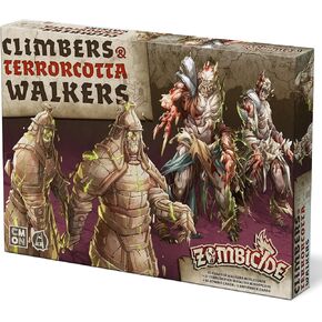 Zombicide White Death: Climbers & Terrorcotta Walkers Expansion - Add 30 New Minis! Cooperative Strategy Game with Tabletop Miniatures, Ages 14+, 1-6 Players, 1 Hour Playtime, Made by CMON