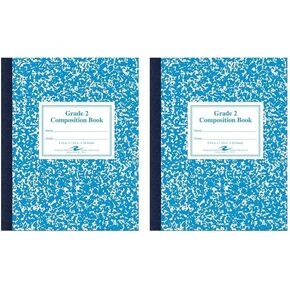كتاب تكوين المنتجات الورقية Roaring Spring، مسطر من الدرجة 3، 50 ورقة، 9-3/4 × 7-3/4 بوصة، أحمر (ROA77922)