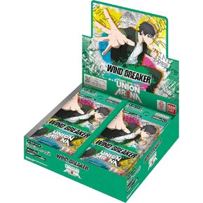 حزمة Bandai Union Arena Booster ، Wind Breaker [UA38BT] (مربع) ، 16 حزمة