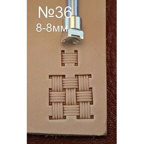 Leather Crafting Stamp Tool for Leather Crafts Brass #36