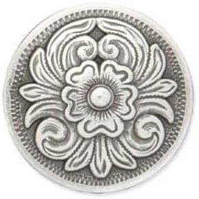 Tandy Leather Diablo Round Concho 1-1/4" (32 mm) 7414-04