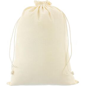 أكياس قطنية CleverDelights - 14 "× 20" - 25 حزمة - حقيبة شاشات شاشية مميزة