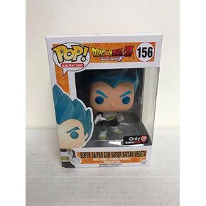 Funko Pop Dragonball Z Super Saiyan God Metallic Blue Vegeta Vinyl Figure