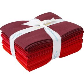 Confetti Cottons Red 12 Fat Quarters Riley Blake Designs FQ-Red120-12