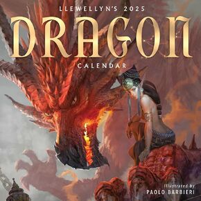 Llewellyn's 2025 Dragon Calendar (Llewellyn's 2025 Calendars ، Almanacs & DateBooks ، 4)