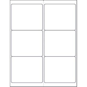 NextDayLabels – 4" x 3-1/3" Rectangular Sticker Labels for Printer - White Laser/Inkjet Printer Labels Return Address Labels Shipping Label Stickers (500 Sheets, 6 Per Sheet, 3000 Labels)