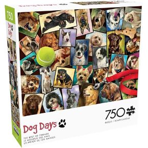 Buffalo Games - Suzanne Sheran - The Best of Friends - 750 Piece Jigsaw Puzzle for Adults -Challenging Puzzle Perfect for Game Nights - Finished Size is 24.00 x 18.00