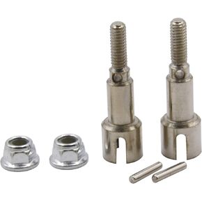 Blomiky M16107 مهاوي العجلات الخلفية المعدنية ودبابيس M4 مع دبوس 2mm ل HEIBOXING HBX 18859A 18859E 18859 18858 16890A 16889 16890 16889A RC TRACK 16890A SHAFT SHAFT