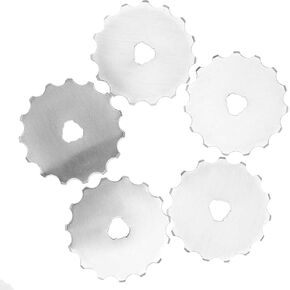 شفرة اللحف ، 5pcs 45mm crochet rocket blede لقطع ورق النسيج الجلود المرقع