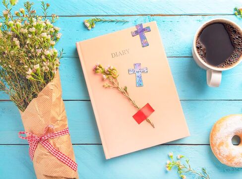 Penta Angel Magnetic Book Page Marks 24Pcs Colorful Floral Cross Magnet Page Markers Small Cute Book Clips for Girls Boys Student Office Reading Lover (Cross, 24) in Saudi Arabia