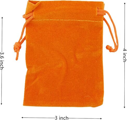 Palmhomee Pack of 48 3 × 4 بوصة في مخملية الرباط حقيبة هدايا حقيبة مخملية لحفل الزفاف والمجوهرات لصالح الحفلات (الأرجواني) in Kuwait