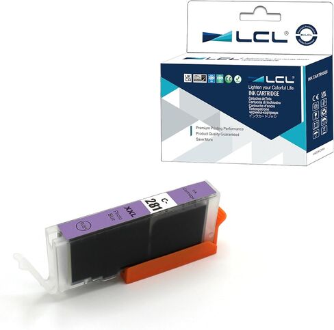 LCL Compatible CLI-281 Photo Blue Ink Cartridge Replacement for Canon CLI-281XL CLI-281XXL 281 PB Work with Canon PIXMA TS8120 TS8220 TS8320 TS9120 TS8100 TS8200 TS8300 (1-Pack Photo Blue) in Saudi Arabia