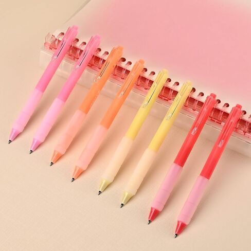 BAYTORY 8Pcs Acrylic Gel Pens, 0.7mm Fine Point Assorted Colors Ink Pen, Multicolored Pens Smooth Tip No Bleed Smear, for Drawing Writing and Note Taking (Blue Green Color Scheme) in Saudi Arabia